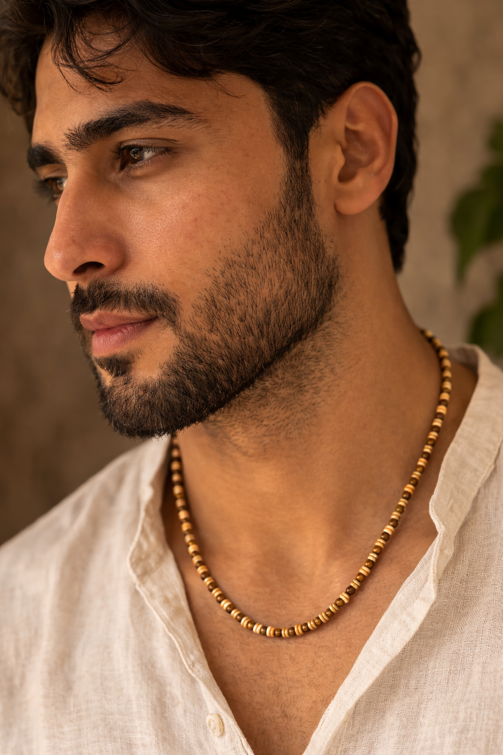 Tulsi Mala – Divine Beads for Spiritual Healing, Peace & Protection | Handcrafted
